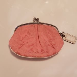 Coach vintage coin purse